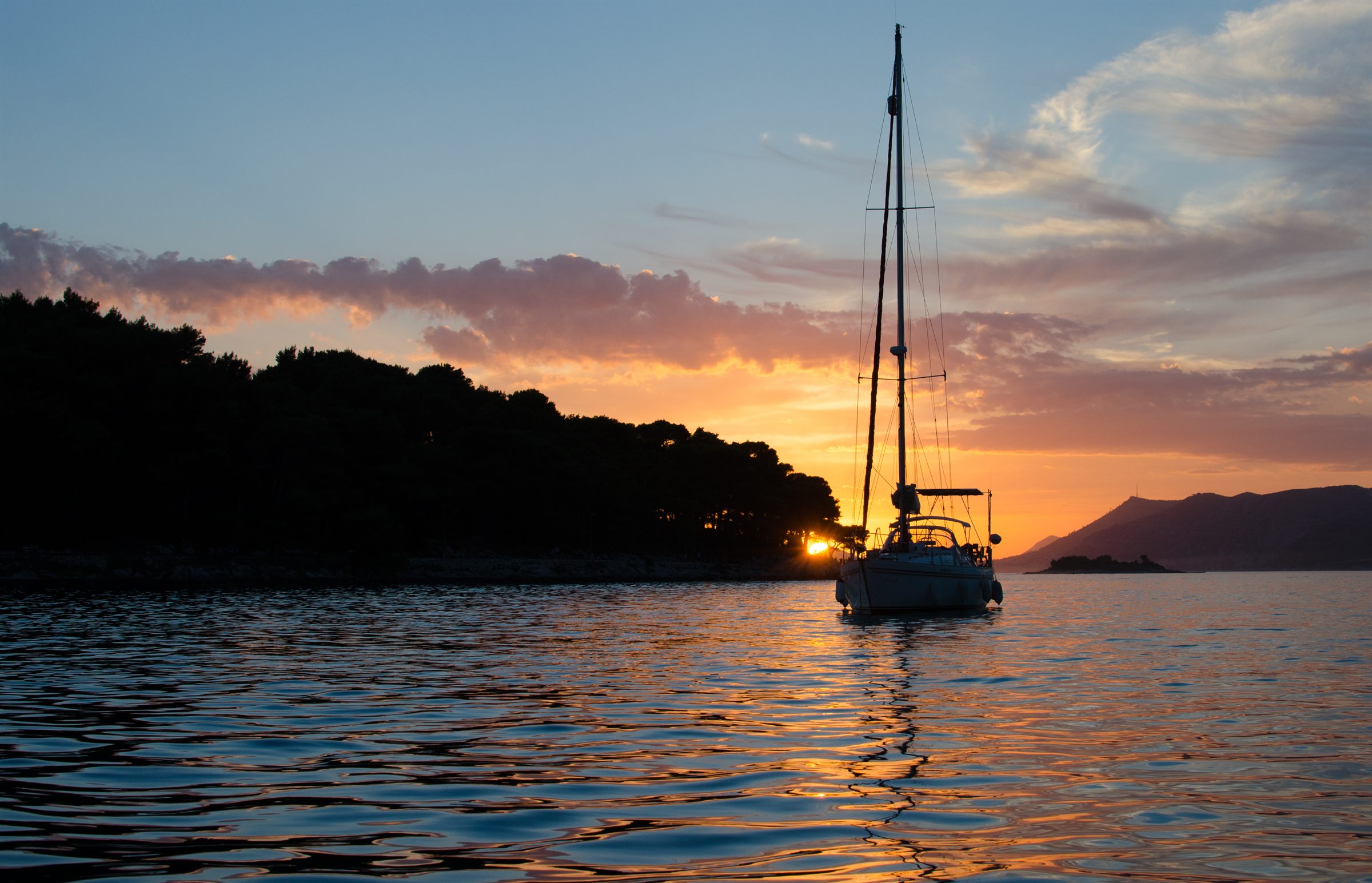 Evening light on the Adriatic