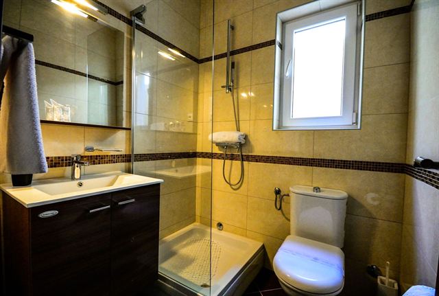 Bathroom with walk-in shower