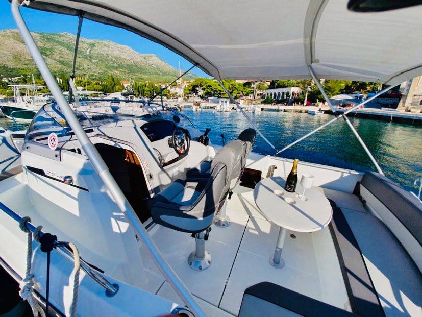 Cap Camarat 7.5 WA on the Adriatic